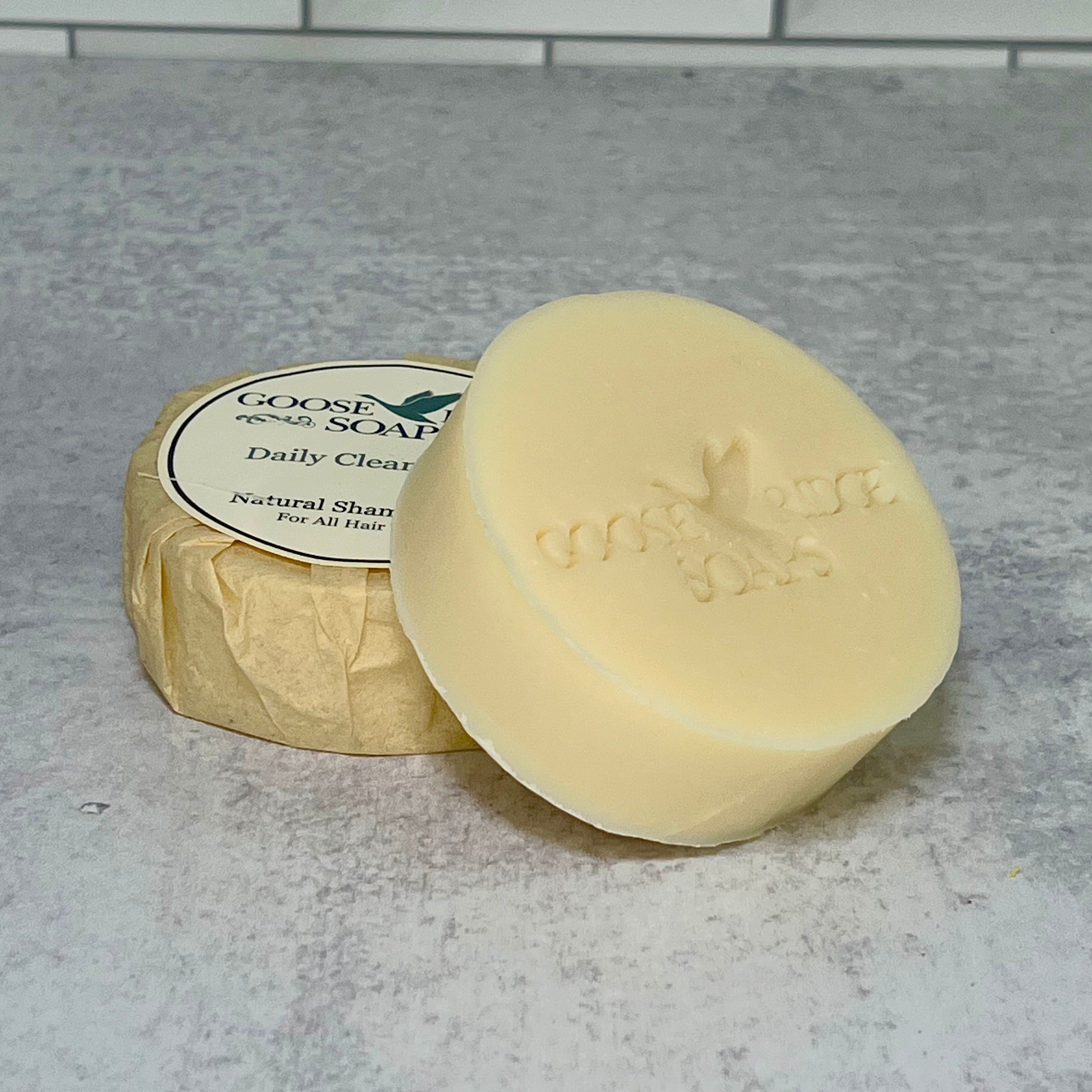 Natural Shampoo Bar - Daily Cleanse Bar – Goose Ridge Soaps, LLC